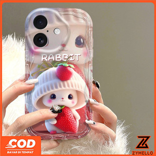 Ốp lưng OPPO A5X A5 5G A6 PRO A3X A60 A79 A5 PRO A3 Pro A38 A18 A57 A58 A98 A78 A17K A55 A54 A16 A15 A77 A12 A3S A5 A7 A5S A15S A76 Phim hoạt hình thỏ dễ thương điện thoại di động TPU chống sốc Ca