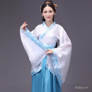 Mới Cổ Trung Quốc Quần Áo Nữ Hanfu Quyi Cổ Trang Phục Hanfu Dân Tộc Trang Phục Nữ Cổ Trang Phục Quý Hanfu