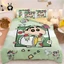 YB2 Crayon Shin-chan 3IN1 Ga trải giường Vỏ chăn gối Bộ chăn ga gối Phòng ngủ gia đình Có thể giặt được Bộ đồ dễ thương