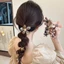 NKSFX 2 Dây Buộc Tóc Co Giãn, Dây Điện Thoại Phụ Kiện Tóc Dây Cao Su Xoắn Ốc, Đuôi Ngựa Xoắn Ốc Cuộn Dây Điện Thoại Dây Buộc Tóc Nữ