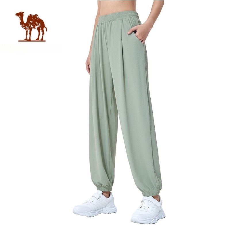 Ảnh Quần thể thao CAMEL CROWN chống nắng cảm giác mát lạnh lụa băng thoáng khí thường ngày cho nữ 1