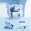 Bộ ghim GETVOW, Máy bấm kim Mini đa chức năng hình gấu trúc hoạt hình, di động với máy đóng ghim Quà tặng trở lại trường học