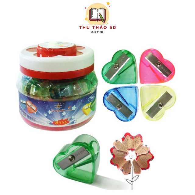 [ Bán 10 cái ] Chuốt viết chì G Star S333 trái tim -