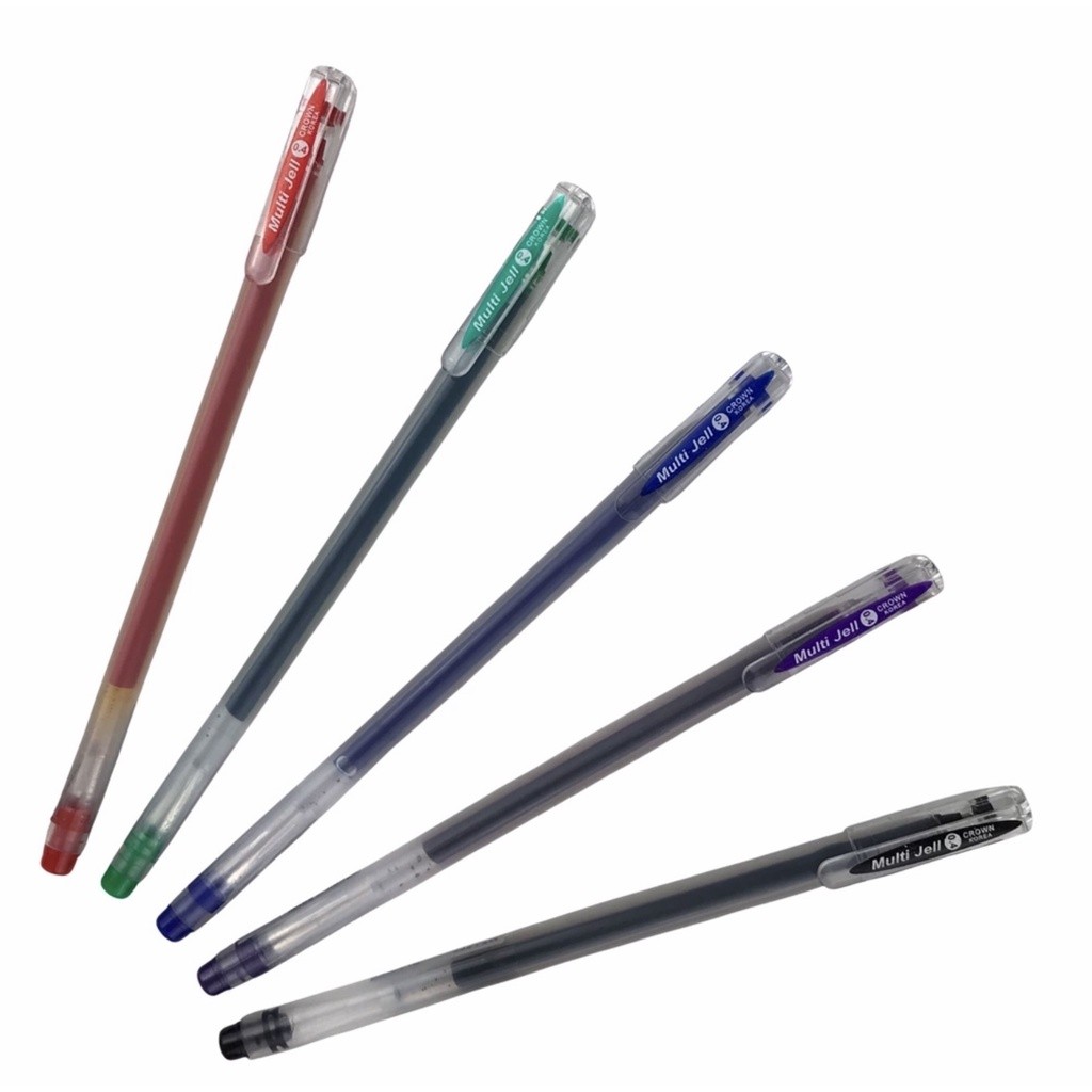 Hộp 12 Cây Bút Gel Crown MTJ-500 (0.4mm) - Chọn màu.