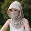 Mũ MERIGGIARE, Mũ băng lụa thoáng khí, có khăn choàng chống nắng Unisex