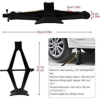 Kích nâng gầm xe ô tô chữ A đầu bám xoay 360 độ linh hoạt 2 tấn, 3 tấn loại mới dùng cờ lê đa năng