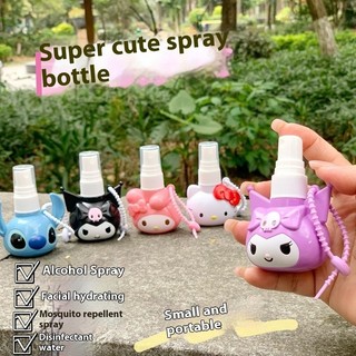 Stitch Style Alcohol Hydrating Nhỏ Tưới Cây Có Thể Hoạt Hình Ngoại Vi Di Động Sub-bottling [Chai Trống]