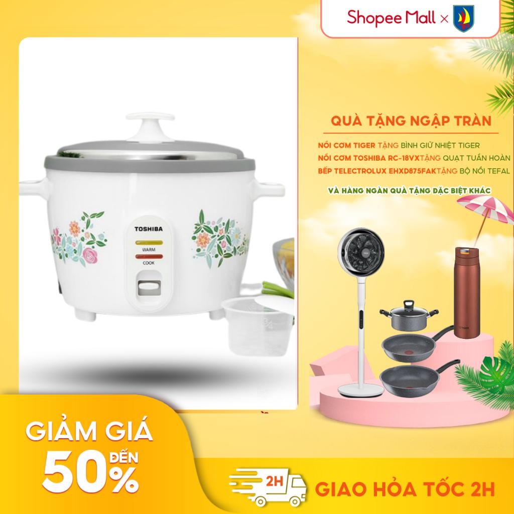 Đánh giá Nồi cơm điện Toshiba RC-18MH(F) 1.8L: Đáng mua không?