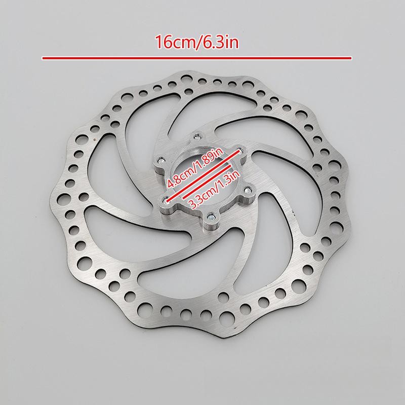 TMOY 160mm Đĩa Phanh Xe Điện Phanh Đĩa Phanh Xe Đạp Leo Núi Đĩa Phanh Đĩa Có Thể Điều Chỉnh Phanh Đĩa Caliper TCS