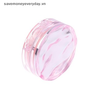 [savemoneyeveryday] Hộp phồng đệm khí rỗng Hộp đựng mỹ phẩm có gương Bb Cream Hộp đựng mỹ phẩm kèm dụng cụ trang điểm xốp [vn]