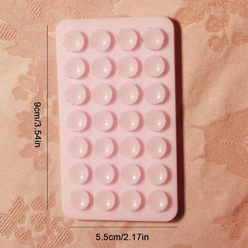 Giá đỡ điện thoại cốc hút silicon - Giá đỡ chắc chắn hai mặt cho iPhone Android cho gương ô tô Phòng tắm nhà bếp