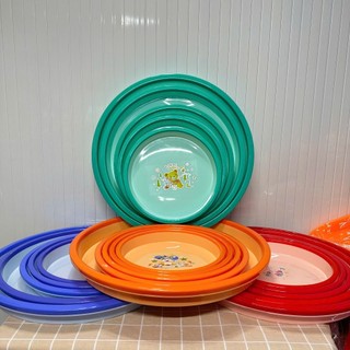 [Giá Xưởng] Mâm Nhựa Tròn Có Vành – Nhiều Size 26–50cm, Nhựa PP Dày, Nhiều Màu Sắc