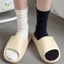 Tất Dài Nữ Cashmere Nữ Boot Len Chắc Chắn Đùi Vớ Skinny Cotton Trơn Lông Tơ Nữ Dài Tất VN