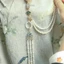 Ngọc Trai Giả Nữ Hanfu Trang Trí Trang Sức Thời Trang Dài sel Sườn Xám Phụ Kiện Hợp Kim Sườn Xám Báo Chí Ve Áo Mới