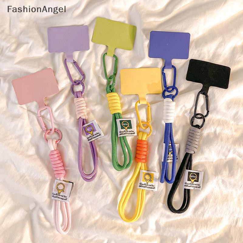 FashionAngel Điện Thoại Di Động Dây Trang Trí Có Thể Mang Theo Dây Xoắn Chống Mất Mặt Dây Chuyền Thời Trang Cổ Tay Mạnh Mẽ Dây Ngắn VN