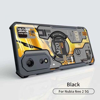 Ốp Điện Thoại Luxur Cho ZTE Nubia Neo 3 GT Ốp Lưng Acrylic Trong Suốt Chống Rơi Vỏ Cứng Siêu Mỏng Cho Nubia Neo 2 Neo 3 5G NO.38