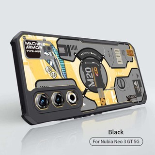 Ốp Điện Thoại Luxur Cho ZTE Nubia Neo 3 GT Ốp Lưng Acrylic Trong Suốt Chống Rơi Vỏ Cứng Siêu Mỏng Cho Nubia Neo 2 Neo 3 5G NO.38