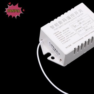 Đèn điều khiển từ xa kỹ thuật số PNPIA Bật / Tắt không dây cho đèn chùm 220V RF433 1 / 2 / 3 / 4 Way Boutique