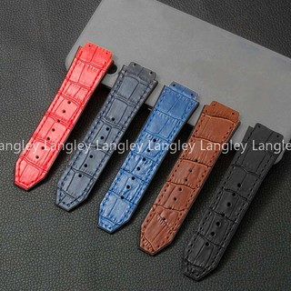 [13 Màu] Dây Đeo Đồng Hồ Bằng Da Cho Hublot Classic Fusion 19mm X 25mm Dây Đồng Hồ Cao Su Dây Đeo Đồng Hồ Nữ Nam Công Sở Vòng Tay Silicon Thông Thường Họa Tiết Tôn Giáo Mờ
