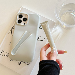 Ốp lưng silicon mềm thời trang Rhode Gloss cho iPhone 6 6S 7 8 X XS XR 11 12 13 14 15 Pro Max Plus có thể cài đặt bằng son môi (không bao gồm son môi)