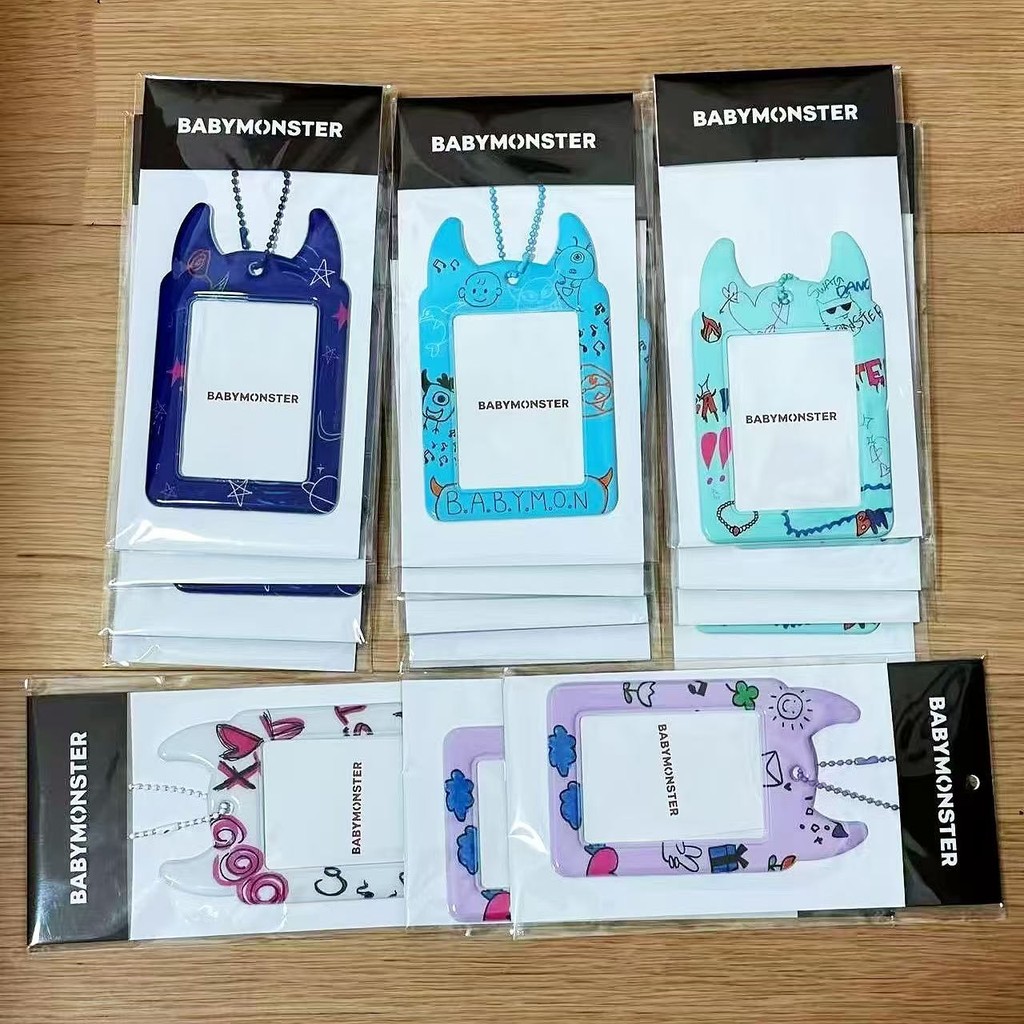 Babymonster [Babymons7er] Cửa hàng bật lên Photocard Holder Md Idol Kpop