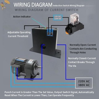 [GOU] Phát hiện dòng điện, Rơle cảm ứng AC Linkage AC Transformer VN