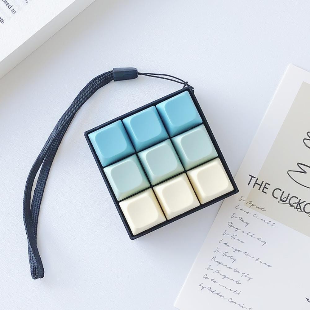 Mũ bàn phím ngón tay TUYỆT VỜI, Keycap DIY Bàn phím Fidget Móc khóa, Vượt qua phím thời gian Nút giảm căng thẳng Clicker Đồ chơi dành cho người lớn