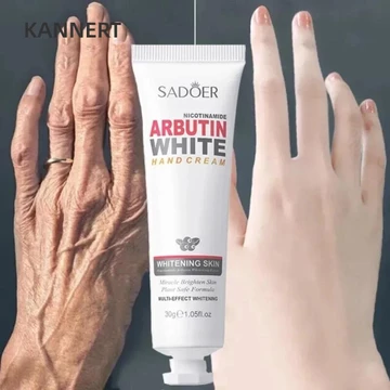 Kem dưỡng da tay KANNERT, Kem dưỡng ẩm tay chống nứt nẻ làm trắng da, Chăm sóc da Loại bỏ nếp nhăn Lựu Kem dưỡng ẩm tay làm đẹp sức khỏe