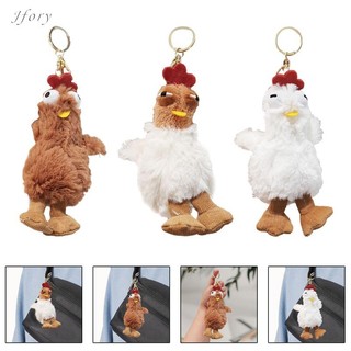 Móc khóa búp bê Jfory Hoạt hình mềm mại treo chìa khóa trang trí cho
