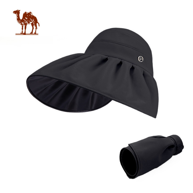 Ảnh Mũ chống nắng CAMEL CROWN Hollow Top dành cho nữ Mũ che mặt mùa hè chống tia cực tím 1