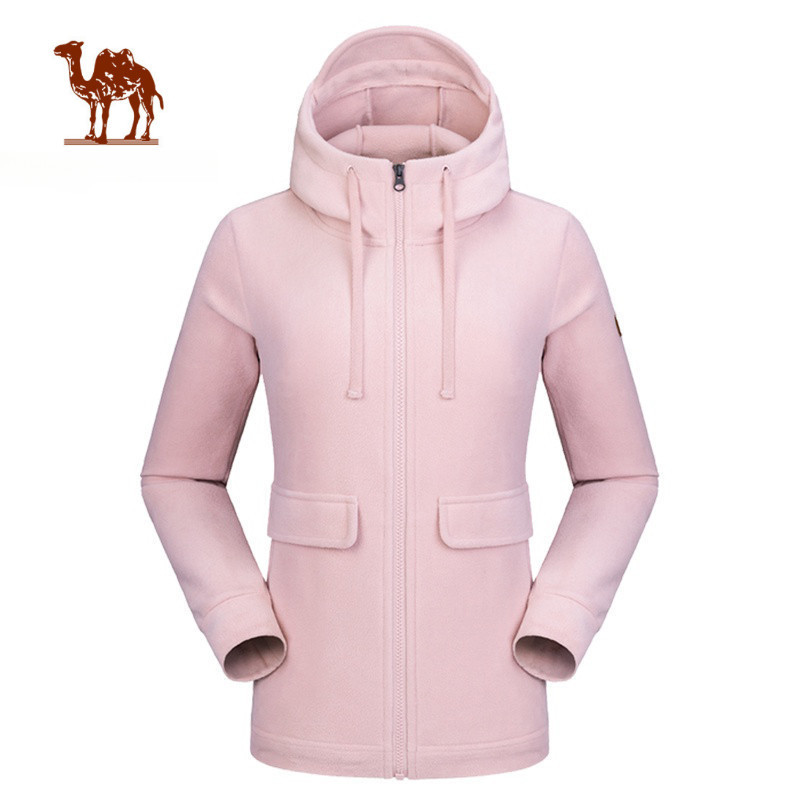 Ảnh CAMEL CROWN Áo Hoodie Lông Cừu Ấm Áp Thời Trang Cho Nữ 1
