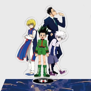 Mô hình Standee Hunter X Hunter Hisoka Anime Figure Acrylic Anime Manga Phụ kiện trang trí để bàn góc học tập