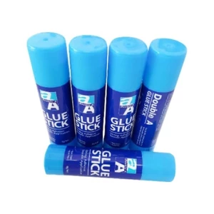 Keo khô dán dính, hồ khô, keo son dạng thỏi son hiệu Double A, trọng lượng: 8g