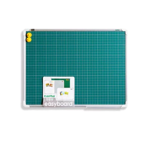 Bảng từ xanh kẻ 4 ô ly tiểu học 60x40cm.