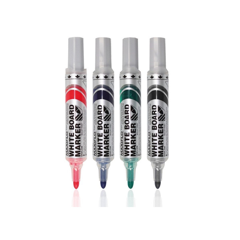 Bút lông viết bảng Pentel đuôi bấm bơm mực MWL5M.