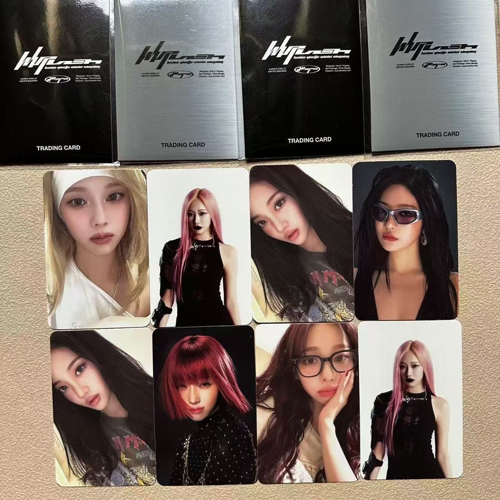 Æspa Album Mini thứ 5 Whiplash POP UP MD Thẻ giao dịch ngẫu nhiên Photocard