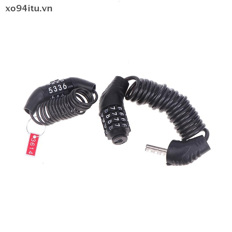 XOITU 1 Cái Đa Năng Xe Máy Khóa Mật Khẩu Di Động Mũ Bảo Hiểm Khóa Chống Trộm Xe Đạp Đường Bộ Khóa VN