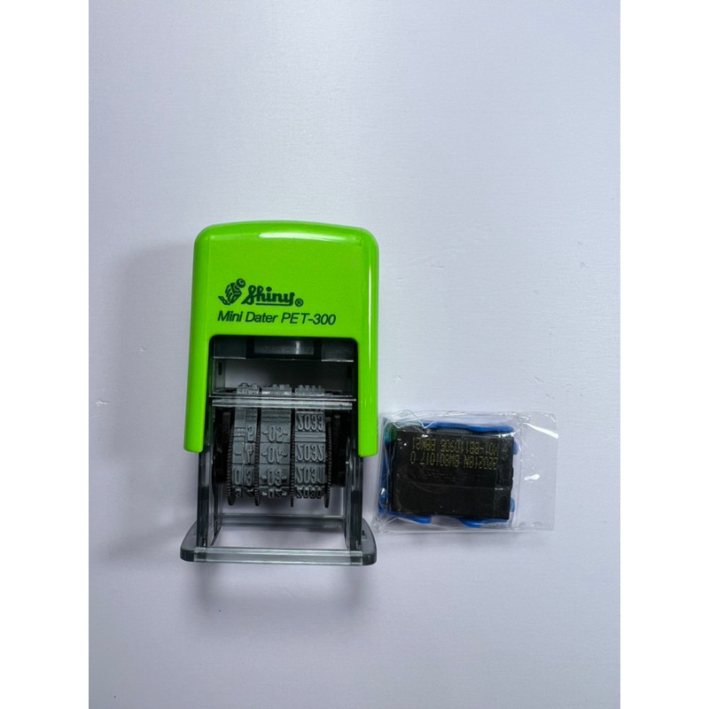 [ KHÔNG KÈM CON DẤU  ] Khay mực thay con đóng dấu ngày tháng Shiny S-300 S-400 cho Pet-300 / Pet-400.