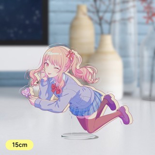 Kamishiro Rui Aoyagi Toya Đứng Anime Móc Khóa Akiyama Mizuki Nam Móc Chìa Khóa Cho Nữ Thời Trang Hình Acrylic Móc Khóa Mặt Dây Chuyền