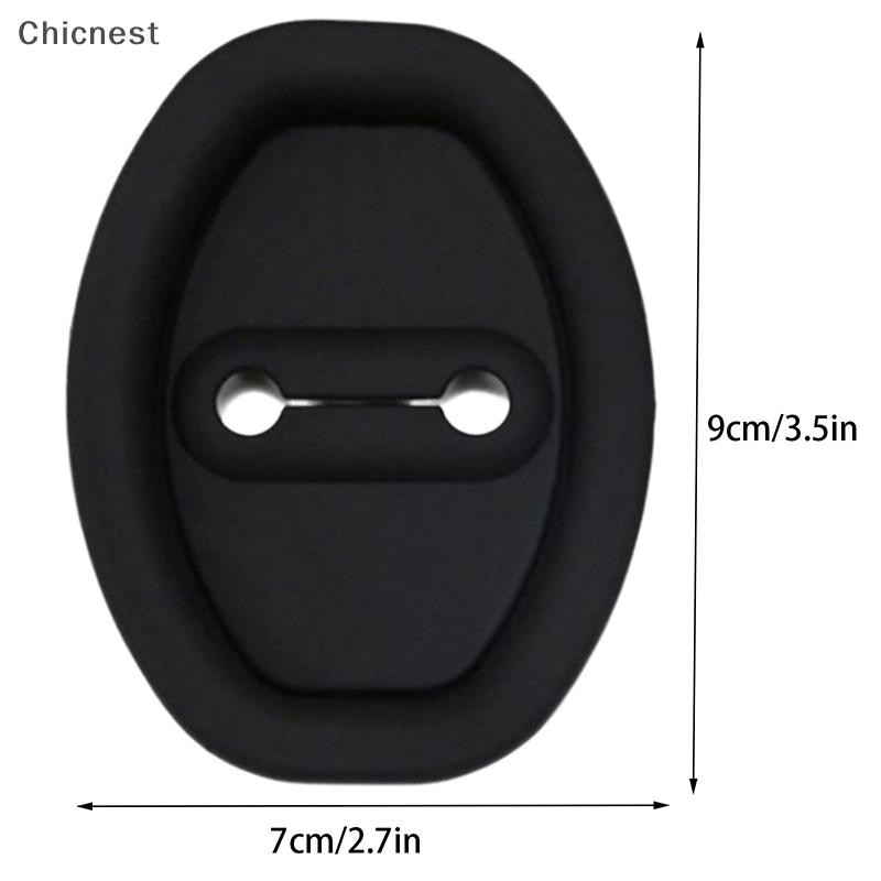 [Chc] Đệm giảm chấn cửa ô tô Khóa cửa silicon Khóa cửa ô tô Vỏ bảo vệ chống va chạm [VN]