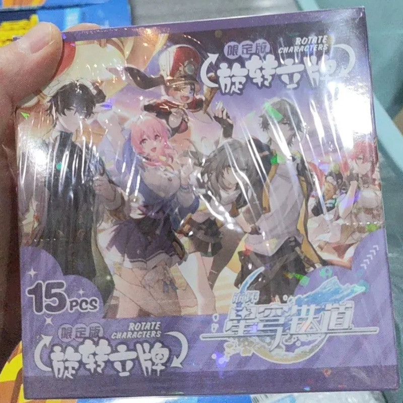 Honkai: Star Rail Xoay Acrylic Standee Blind Box Set - 15 Thiết Kế Độc Đáo Trò Chơi Anime Để Bàn Nhân Vật Bộ Sưu Tập