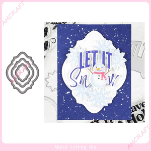 scrapbook cắt khuôn trang trí khung DIY kim loại thép carbon cutting dies dập nổi khắc mẫu