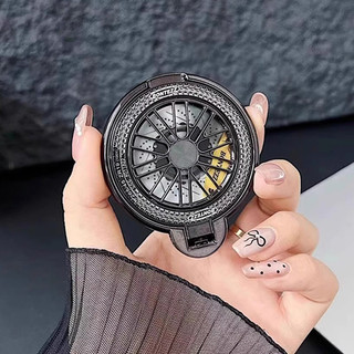 Dễ thương mạ điện con quay hồi chuyển mạ ngón tay giữ vòng giữ kẹp xoay cho điện thoại di động mặt sau dính ổ cắm giá đỡ