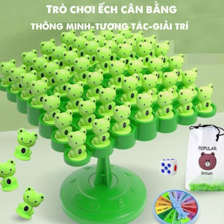 Ếch Cân Bằng Đồ Chơi Xếp Hình Cây Cân Bằng Hình Chú Ếch Phi Hành Gia Dễ Thương Giáo Dục Sớm Cho Bé