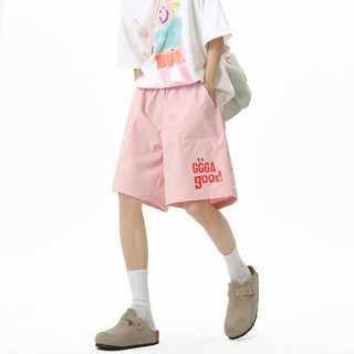 GKSSS Quần Short Nam Thời Trang Mỹ Retro Rời Thường Ngày Mỏng Nhanh Khô Phong Cách Trung Lập Thể Thao Đi Biển