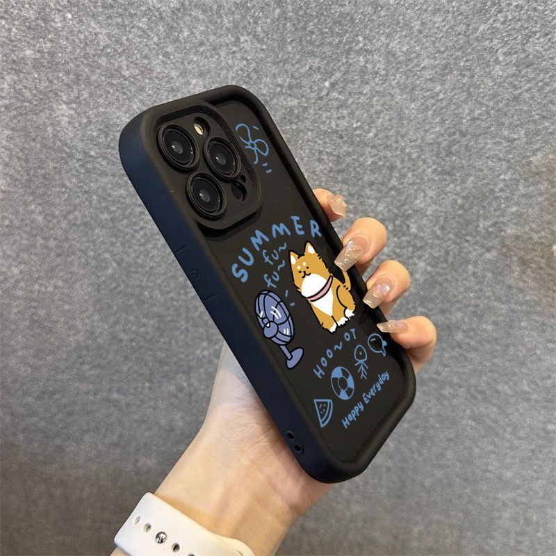 Vỏ Tương Thích Cho Redmi 14C 13C 13 12C 4G Redmi Note 14 13 11 12 Pro Plus 5G 12S 11S 10s 10 Pro Hot Summer Soft Silicon Góc Mắt Chống Sốc