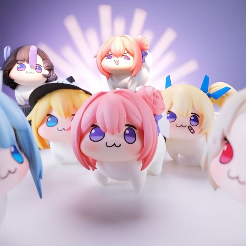 MỚI 5cm Nikkei Doro Búp Bê Để Bàn Nữ Thần Dễ Thương Chiến Thắng Anime Hình Mô Hình PVC Tượng Búp Bê Bộ Sưu Tập Đồ Chơi