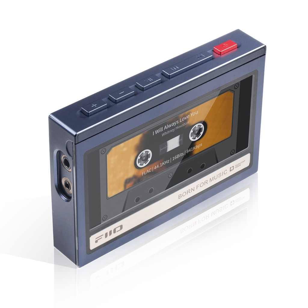 FiiO SK-M21C MP3 Vỏ bảo vệ máy nghe nhạc Retro Băng từ tính giả từ tính M21 Vỏ máy nghe nhạc tùy chỉnh