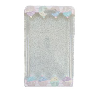 Bảo vệ ảnh trong suốt Hộp đựng thẻ Acrylic trong suốt Hộp đựng thẻ trượt hoa cho trường học Màn hình sưu tập
