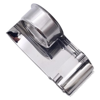 Máy cắt băng keo inox, hộp giữ băng keo kim loại, hàn kín 6CM ZSU1